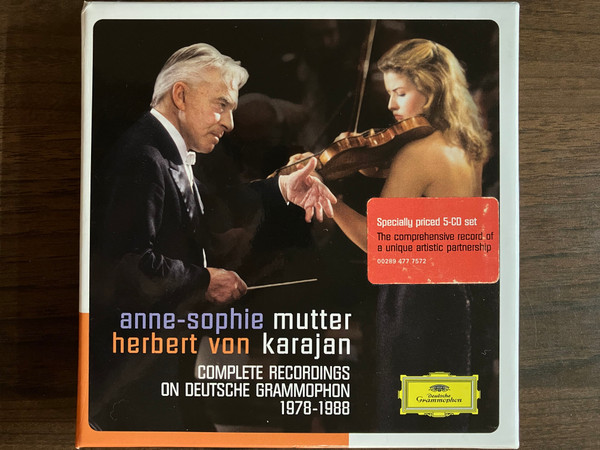 CD - Anne-Sophie Mutter, Johannes Brahms, Berliner Philharmoniker, Felix Mendelssohn, Herbert Von Karajan - The Dg Recordings - CD