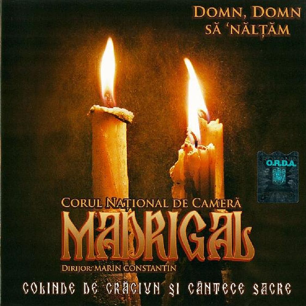 CD - Corul Nationa de Camera Madrigal - Colinde de Craciun si cantece sacre - CD