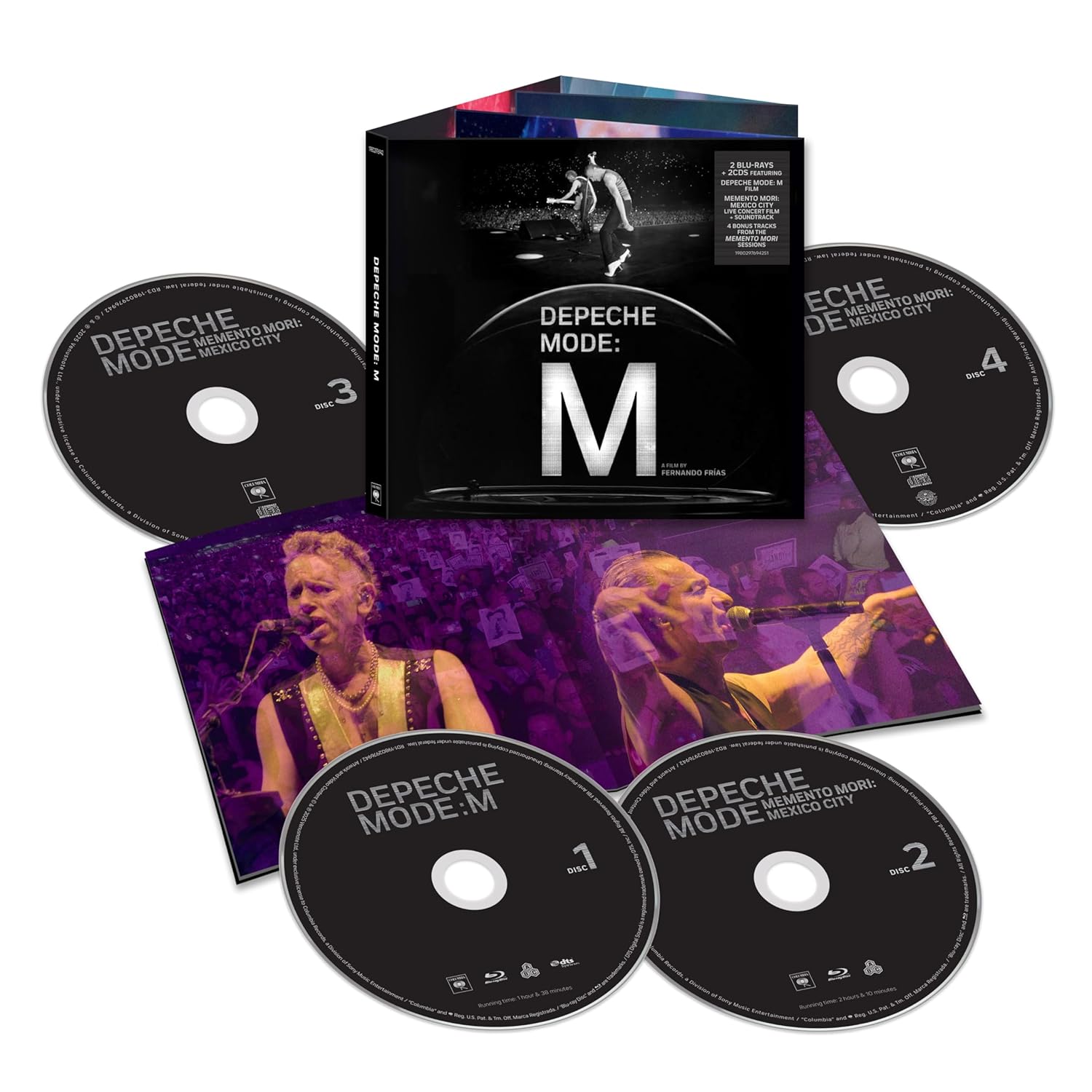 CD - Depeche Mode - Depeche Mode: M - 2BD+2CD