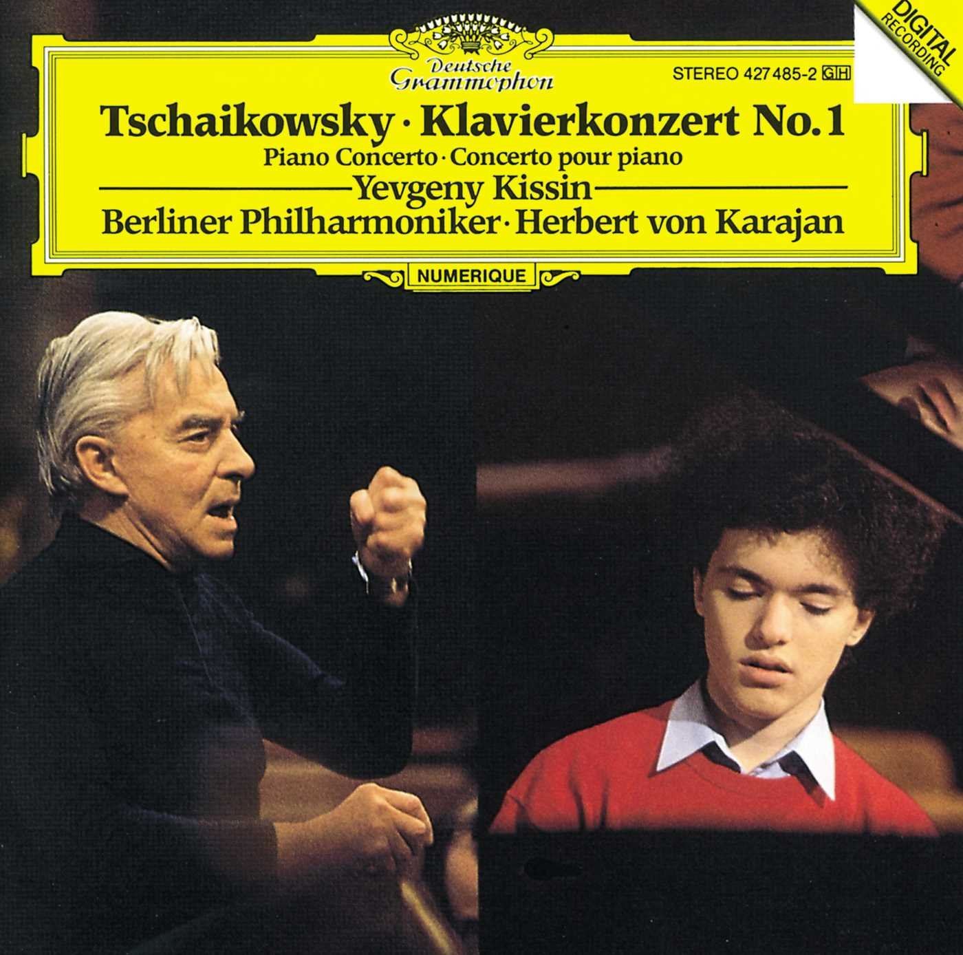 CD - Evgeny Kissin, Berliner Philharmoniker, Herbert Von Karajan - Tchaikovsky: Piano Concerto No.1 - CD