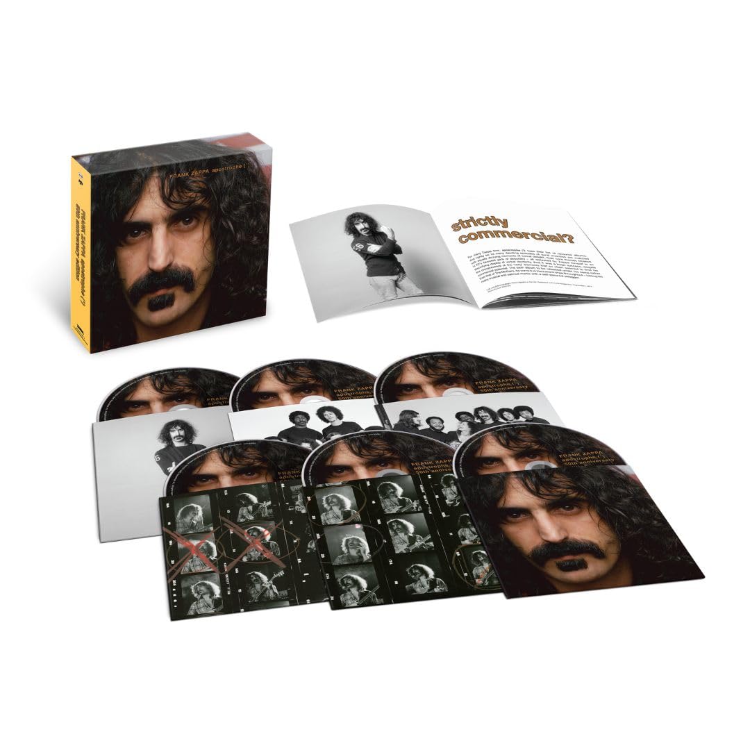 CD - Frank Zappa - Apostrophe (') (50th Anniversary Super Deluxe edition) - 5CD + BD Bluray Disc