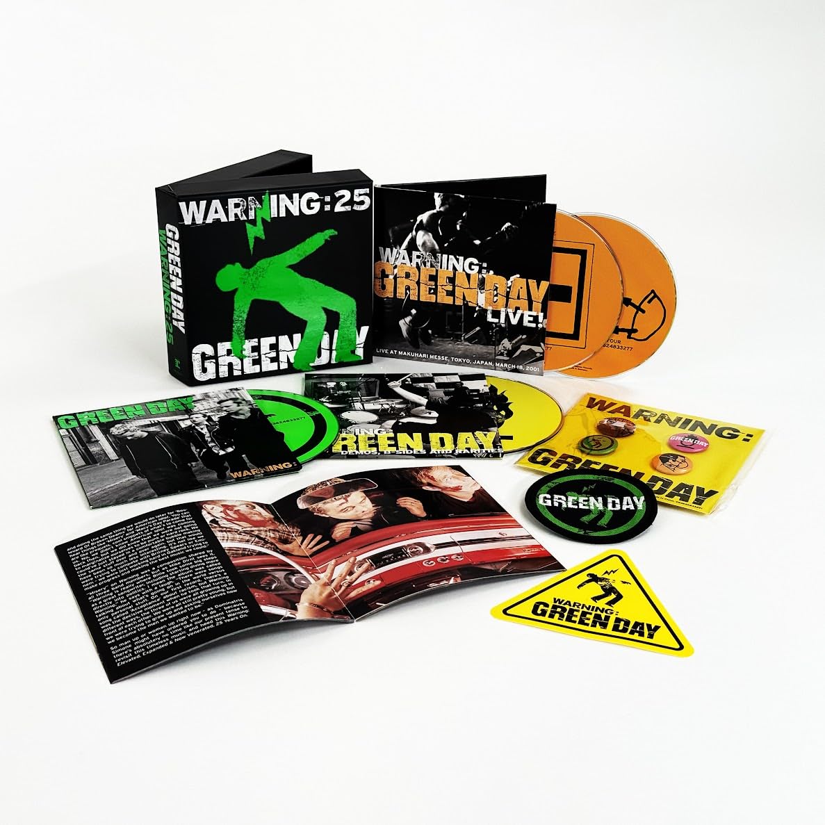 CD - Green Day - Warning - 4CD