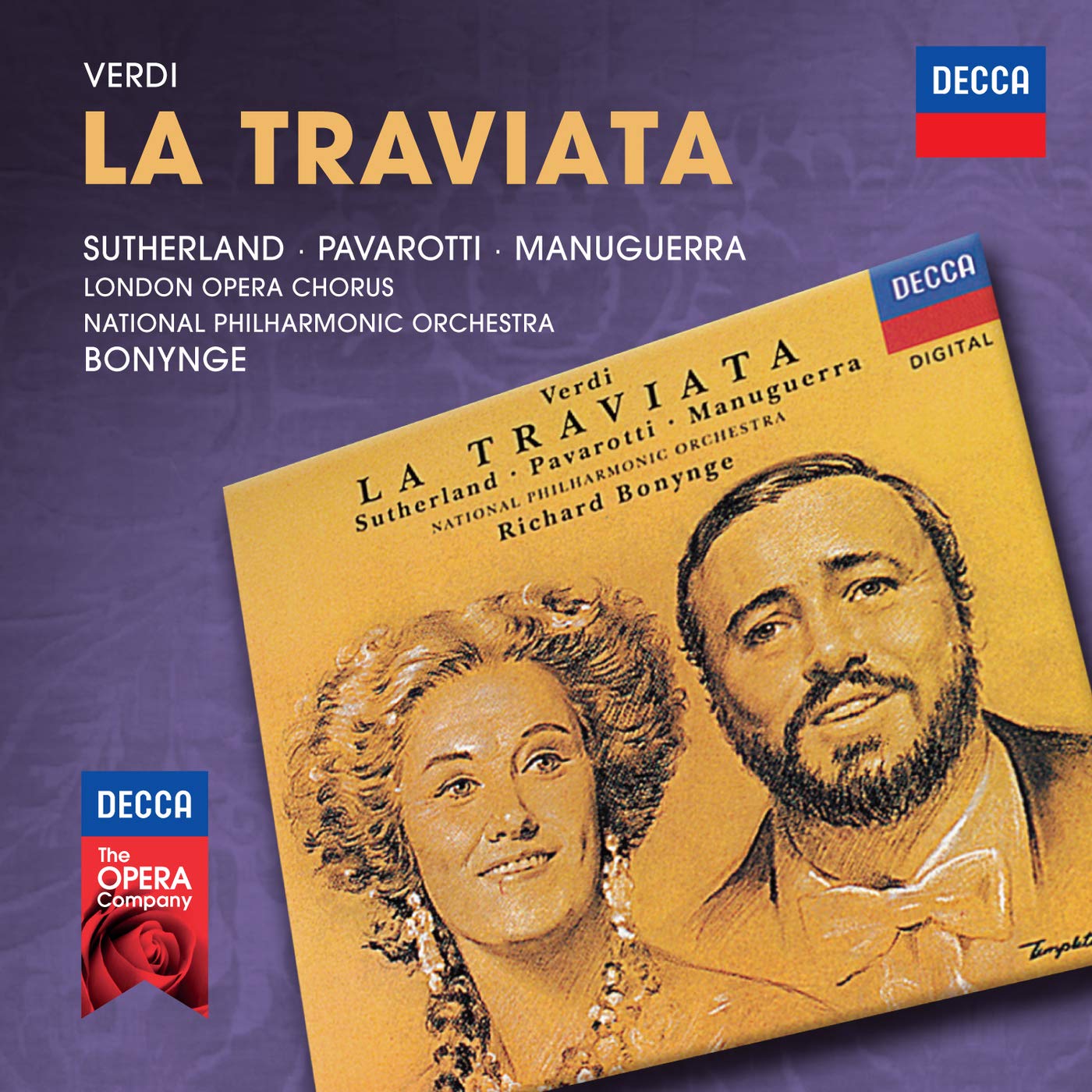 CD - Joan Sutherland, Luciano Pavarotti, Matteo Manuguerra, London Opera Chorus, National Philharmonic Or - Verdi: La Traviata - 2CD