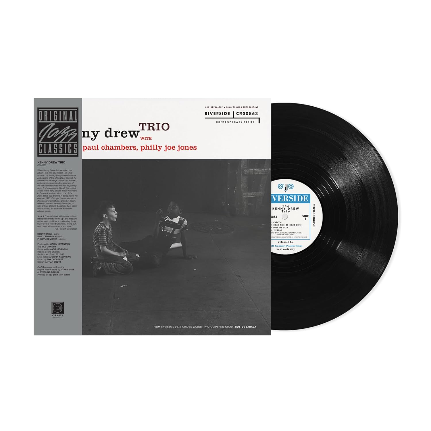 Vinyl - Kenny Drew, Featuring Paul Chambers, Featuring Philly Joe Jones - Kenny Drew Trio - LP