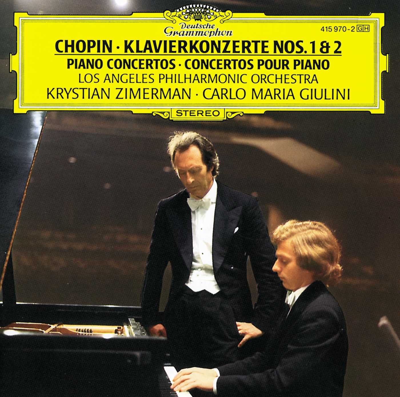 CD - Krystian Zimerman, Los Angeles Philharmonic, Carlo Maria Giulini - Chopin: Piano Concerto No.1 In E Minor, Op.11; Piano Concerto No.2 In F Minor, Op.21 - CD