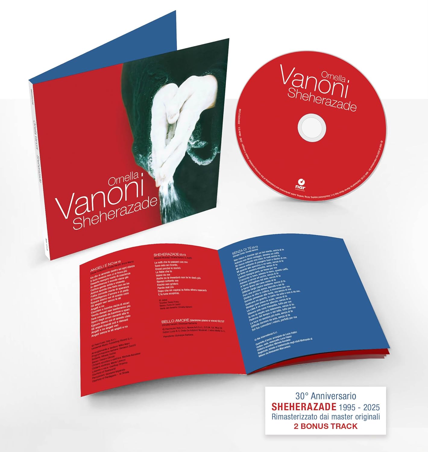 CD - Ornella Vanoni - Sheherazade 30° Anniversario - CD