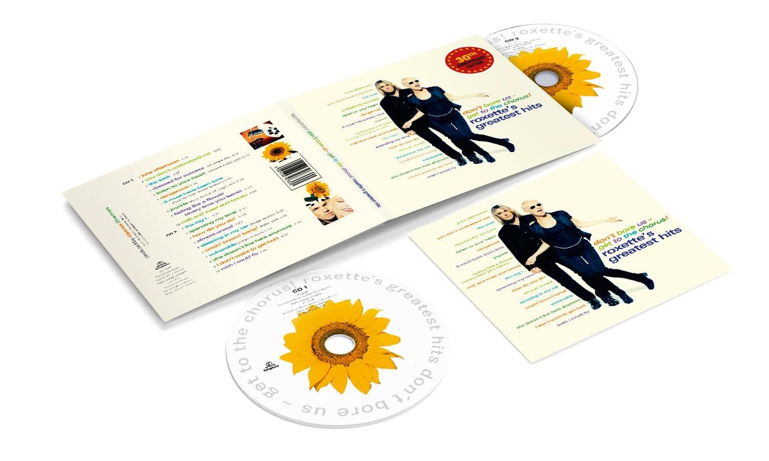 CD - Roxette - Don't Bore Us, Get To The Chorus: 30th Anniversary - 2CD