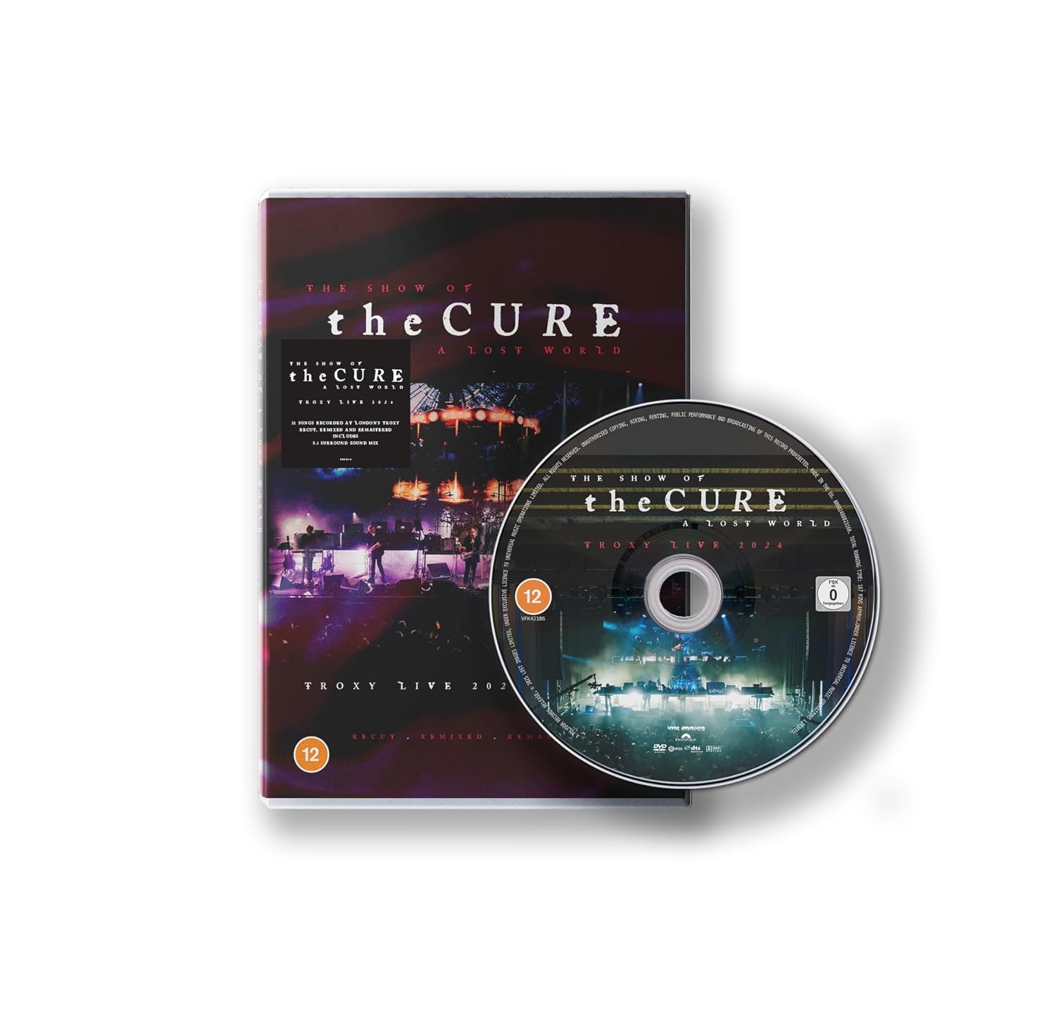 DVD - The Cure - The Show Of A Lost World (Troxy Live 2024) - DVD