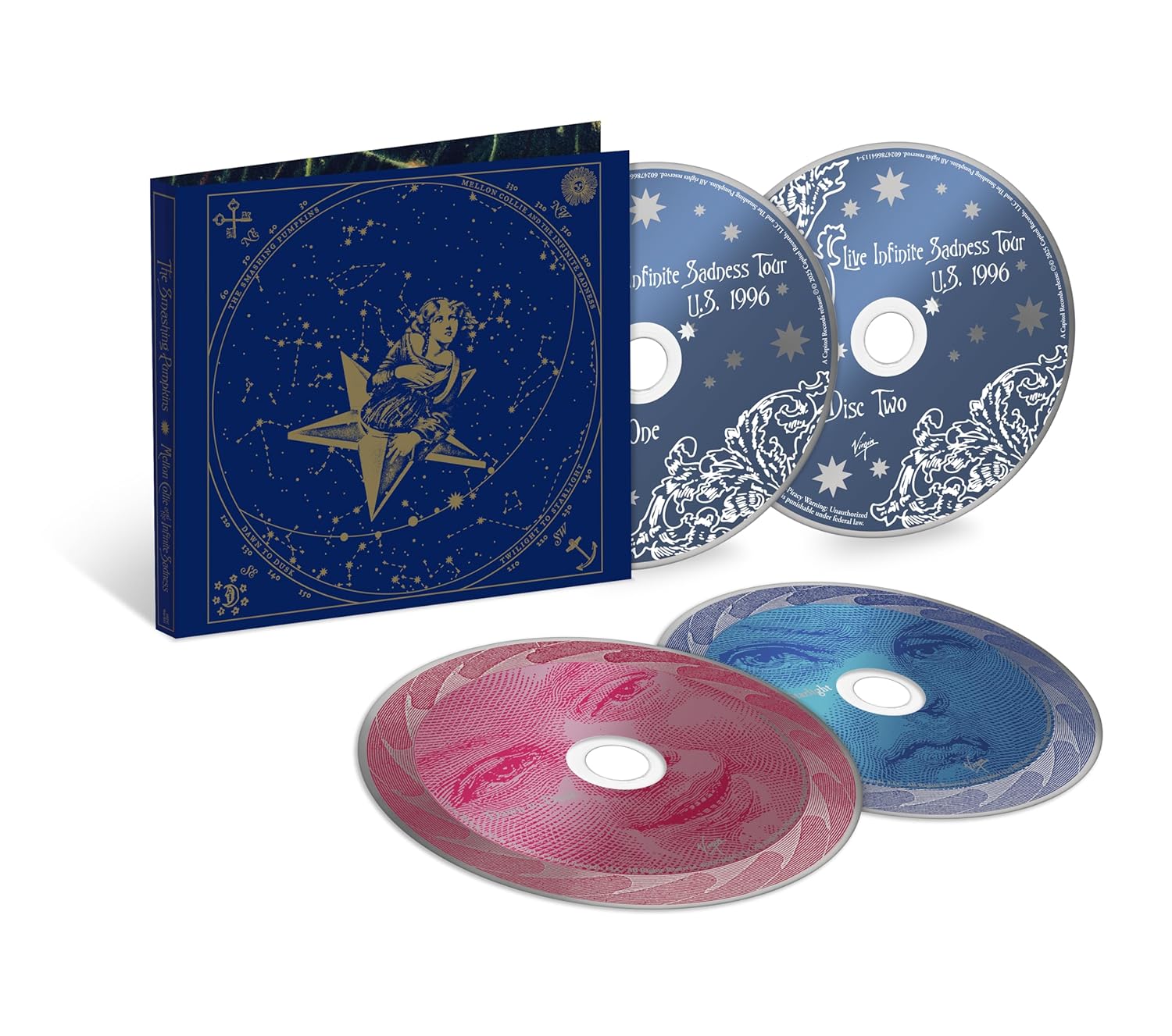 CD - The Smashing Pumpkins - Mellon Collie And The Infinite Sadness - 4CD