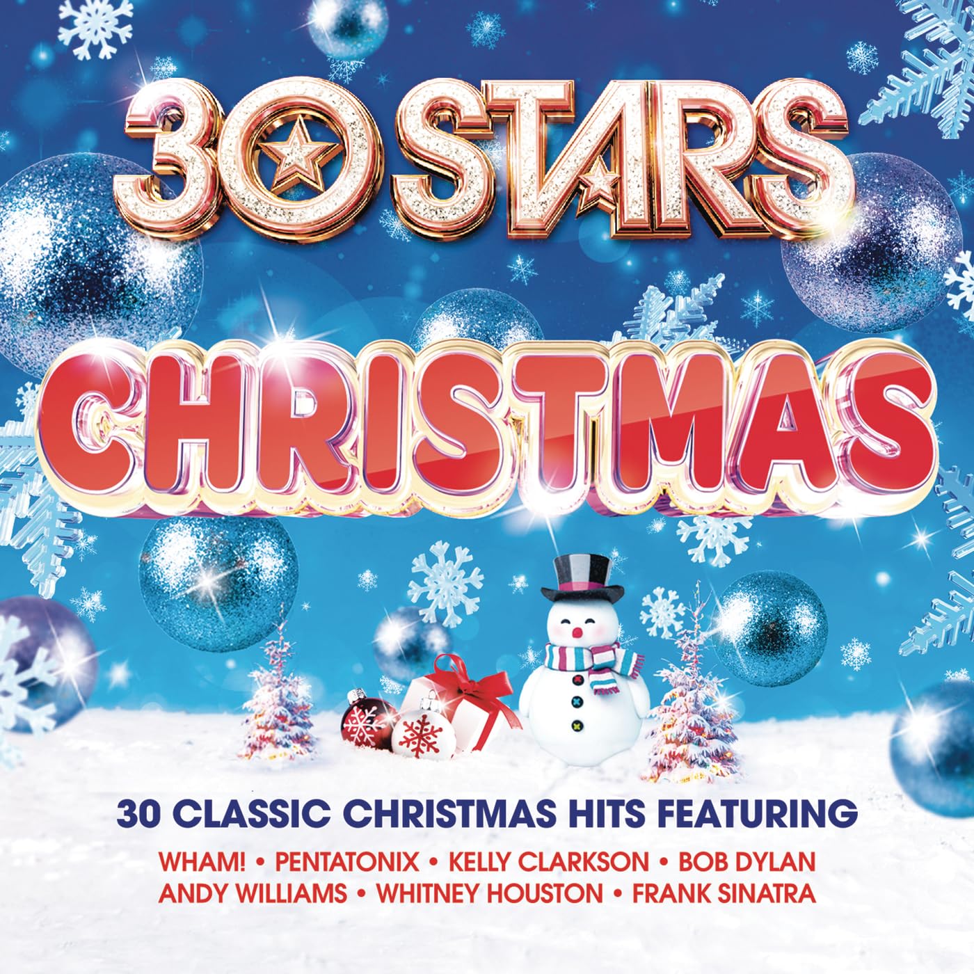 CD - Various Artists  (Wham, Elvis Presley, Aretha Franklin) - 30 Stars: Christmas - 2CD