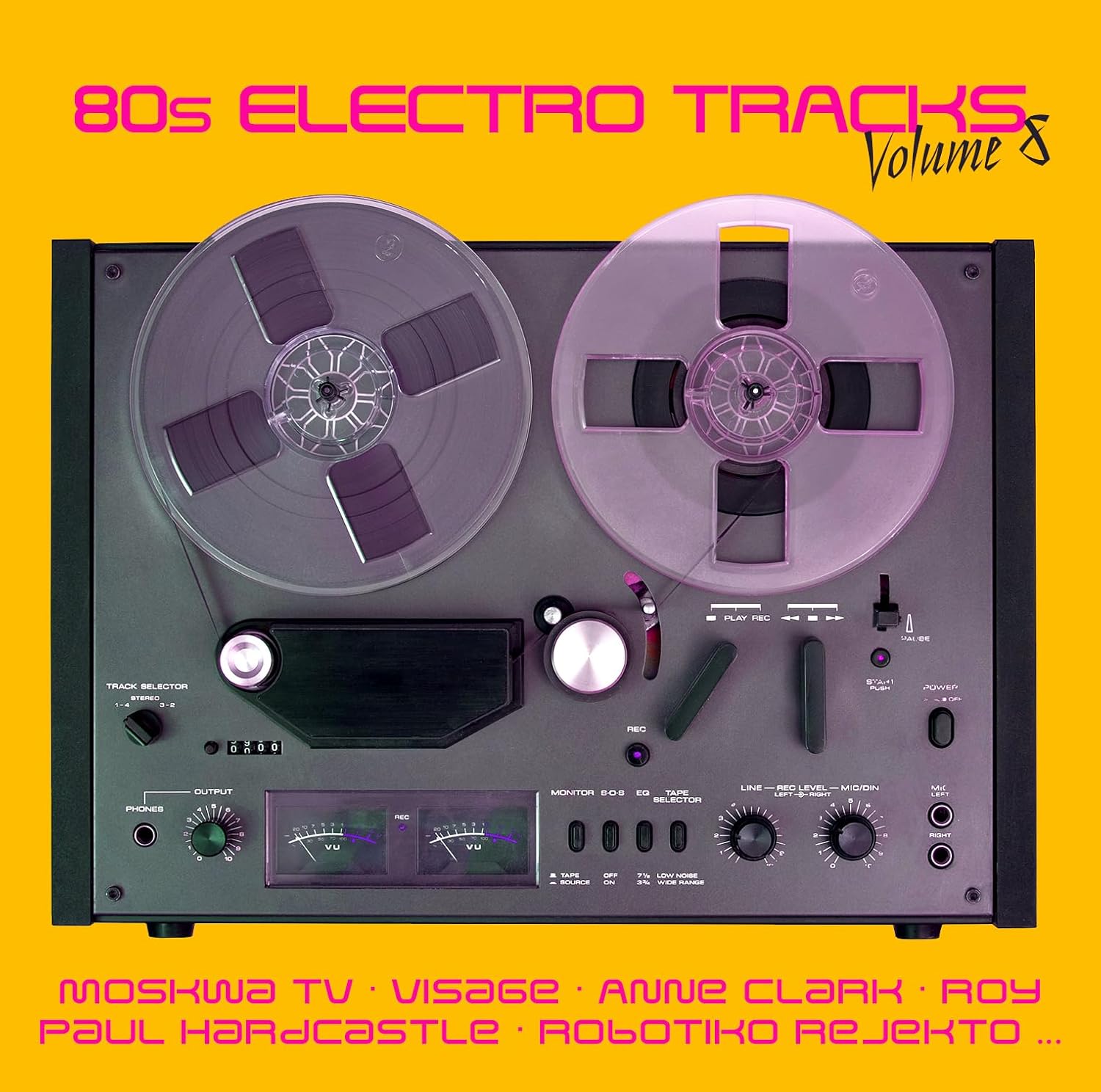 CD - Various Artists (Visage, Fake, Zong) - 80S Electro Tracks Vol. 8 - CD