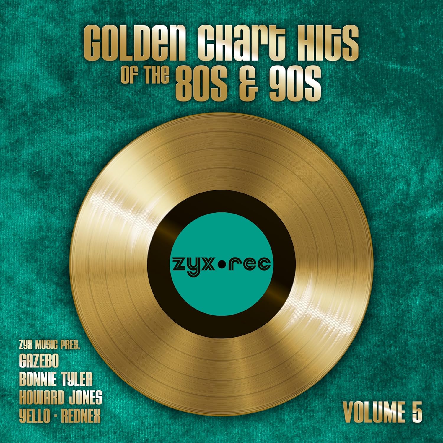 Vinyl - Various Artists (Gazebo, Bonnie Tyler, Howard Jones, Rednex) - Golden Chart Hits Of The 80s & 90s(vol.5) - LP