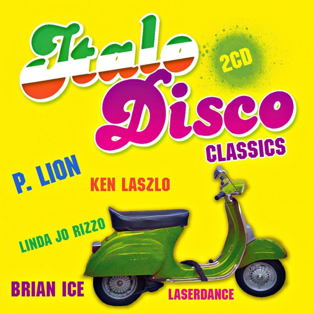 CD - Various Artists (Brian Ice, Laserdance, P.Lion) - Italo Disco Classics - 2CD