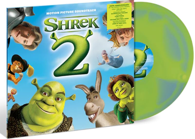 Muzica - Various Artists (Eddie Murphy, Antonio Banderas, Jennifer Saunders) - Original Motion Picture Soundtrack for Shrek 2, Sky Blue & Green Mix 1LP by Interscope Records - LP