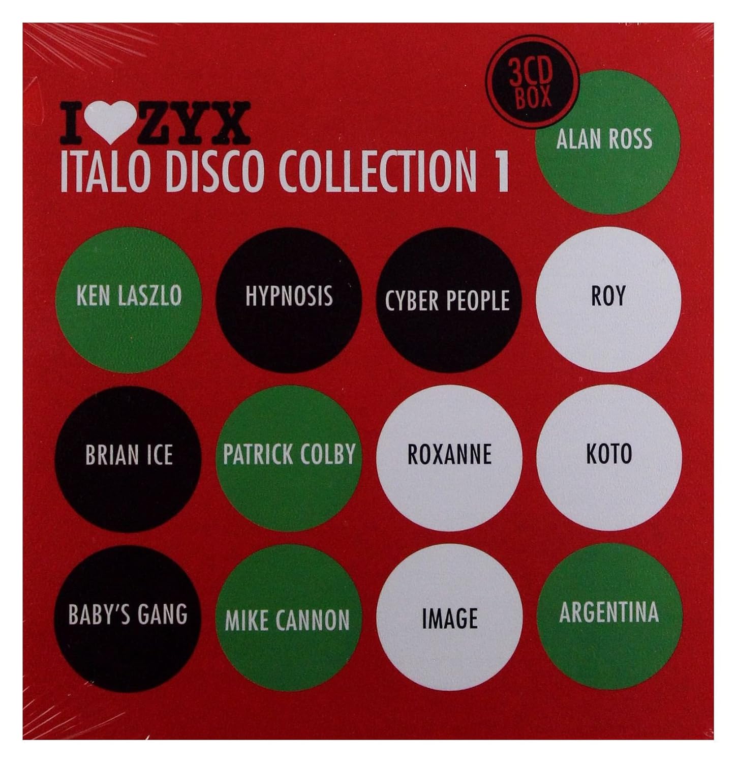 Muzica - Various Artists (Ken Laszlo, Koto, Hypnosis) - ZYX Italo Disco Collection 1 - 3CD