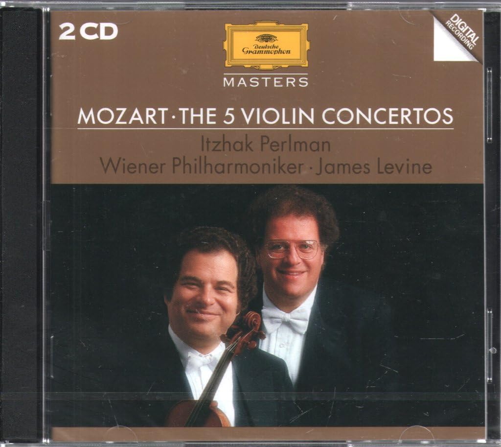 CD - Wiener Philharmoniker, James Levine - Mozart: The 5 Violin Concertos - 2CD