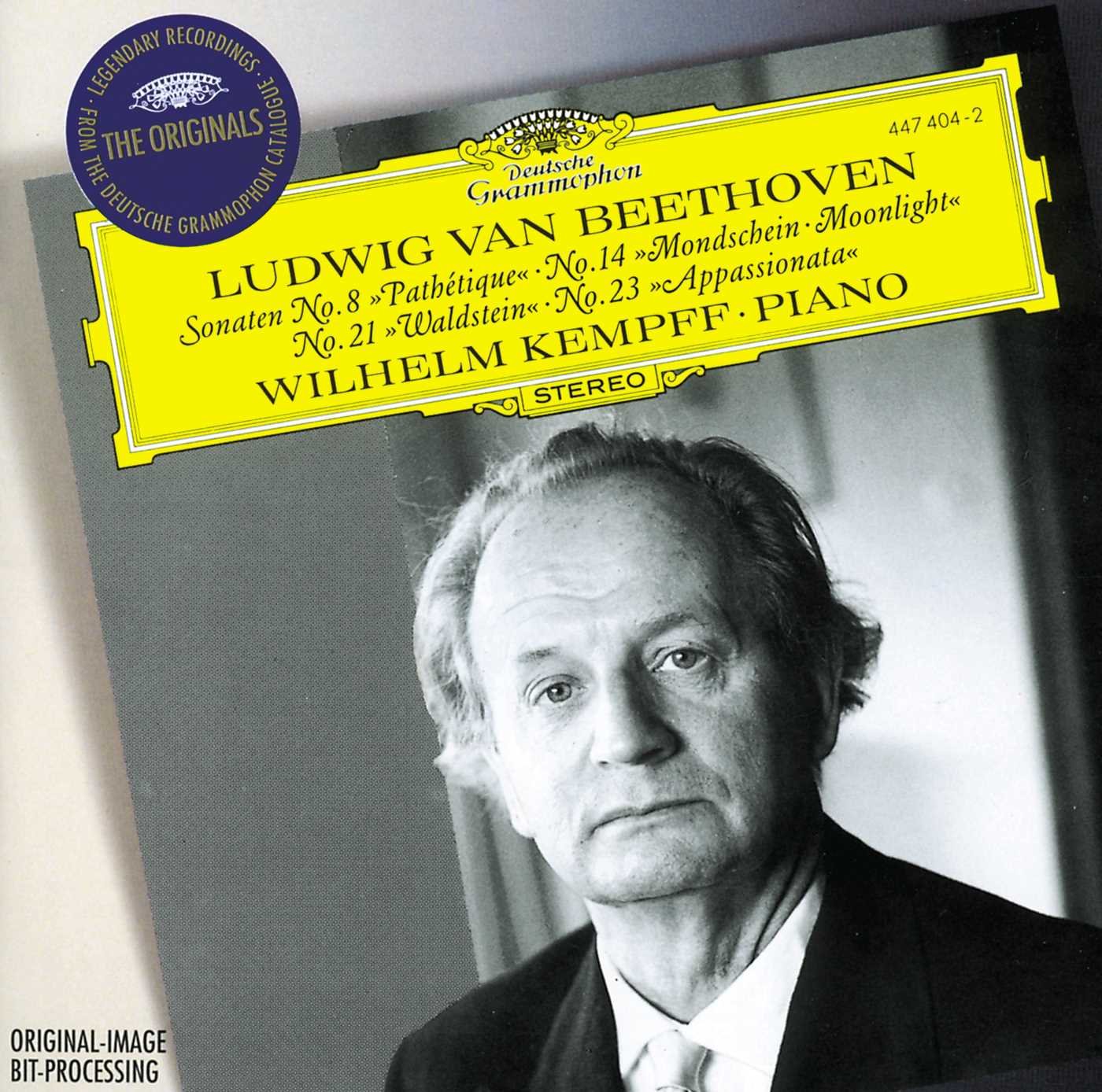 CD - Wilhelm Kempff - Beethoven: Piano Sonatas Nos.8, 14, 21 & 22 - CD