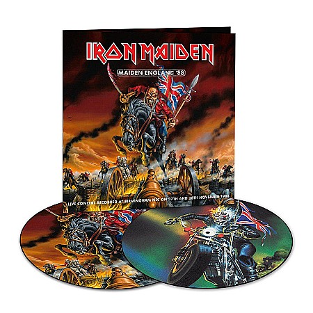 Vinyl - Iron Maiden-Maiden England 88 (Pictured Disc)-2LP