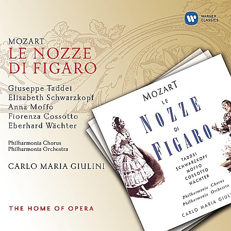 CD - Carlo Maria Giulini-Le Nozze Di Figaro-Wolfgang Amadeus Mozart-2CD