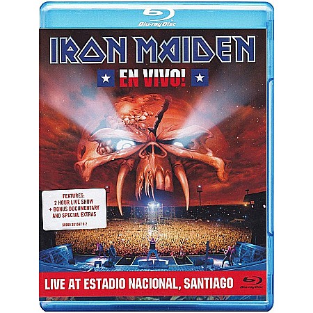BD Bluray Disc - Iron Maiden-En Vivo!-BD