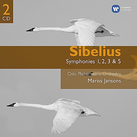 CD - Mariss Jansons-Symphonies 1, 2, 3 & 5-Jean Sibelius-2CD