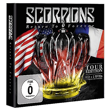DVD - Scorpions-Return To Forever (Tour Edition)-CD+2DVD
