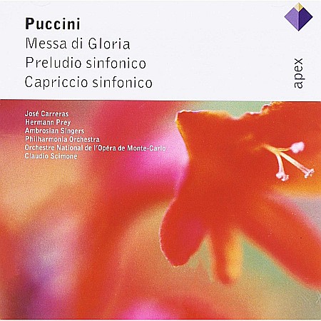 CD - Jose Carreras, Hermann Prey, Claudio Scimone-Messa Di Gloria, Preludio Sinfonico, Capriccio Sinfonico-Giacomo Puccini-CD