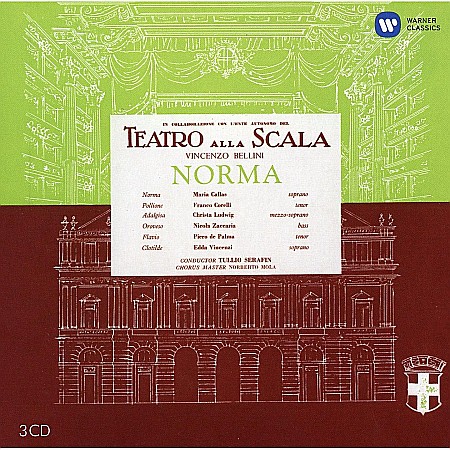 CD - Maria Callas-Norma 1960 (Remastered 2014)-Vincenzo Bellini-3CD