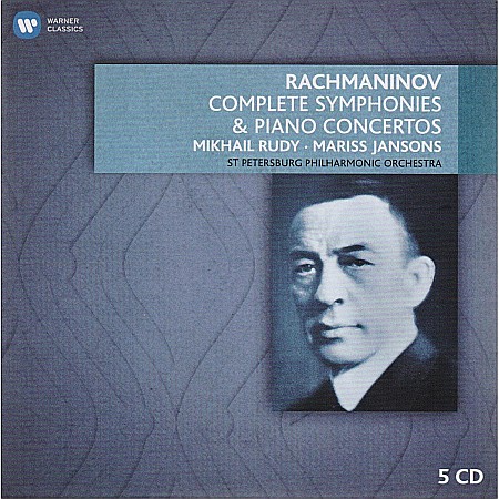 CD - Mariss Jansons-Complete Symphonies & Piano Concertos-Sergej Rachmaninoff-5CD