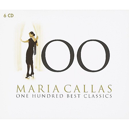 CD - Maria Callas-100 Best Classics-Giuseppe Verdi, Vincenzo Bellini, Gaetano Donizetti-6CD