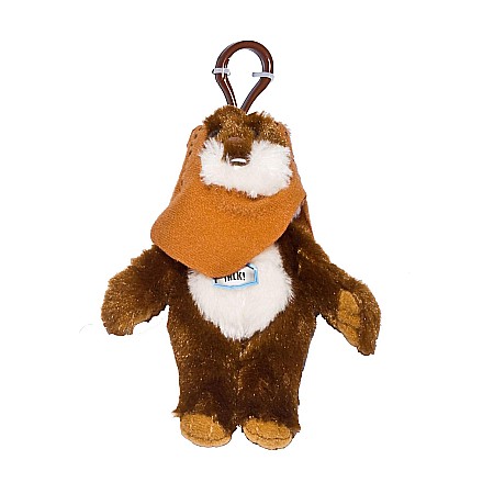 Jucarii & Distractie - Breloc interactiv de plus cu sunete Joy Toy Wicket, 10 cm