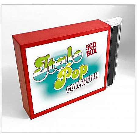 CD - Various Artists (Ricchi E Poveri, Adriano Celentano, Domenico Modugno, Dalida)-Italo Pop Collection-5CD