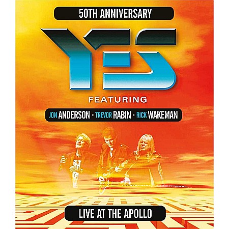 BD Bluray Disc - Yes Featuring Jon Anderson, Trevor Rabin, Rick Wakeman-Live At The Apollo-BD