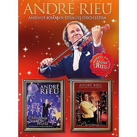 DVD - Andre Rieu-Christmas Around the World & The Christmas I Love-2DVD