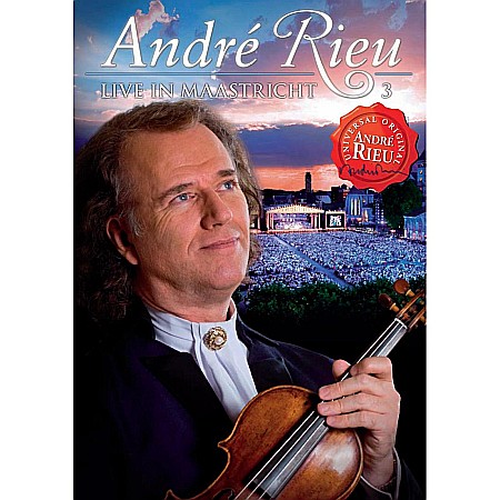 DVD - Andre Rieu-Live In Maastricht 3-Meredith Wilson, Robert Stolz, Carl  Teike, Giuseppe Verdi, Jacques  Offenbach,  Johann Strauss, Ludwig Van Beethoven-DVD