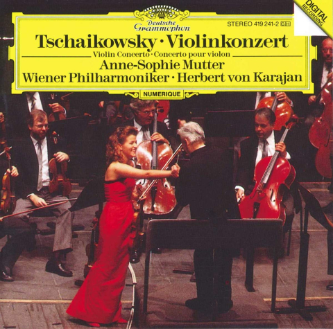 Muzica - Anne-Sophie Mutter, Wiener Philharmoniker, Herbert Von Karajan - Tchaikovsky: Violin Concerto - CD