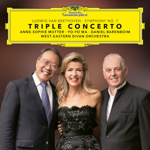 CD - Anne-Sophie Mutter, Yo-Yo Ma, Daniel Barenboim, West-Eastern Divan Orchestra - Beethoven: Triple Concerto & Symphony No. 7 - CD