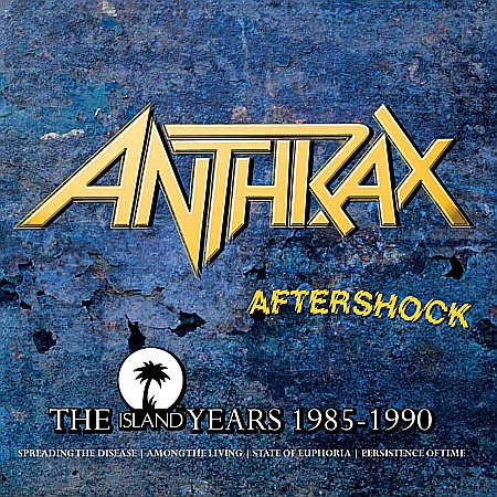 CD - Anthrax - Aftershock - The Island Years - 4CD