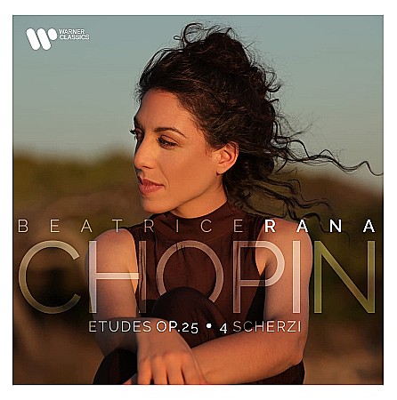 CD - Beatrice Rana - Chopin etudes Op. 25 - 4 Scherzi - CD
