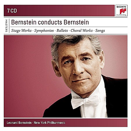 CD - Benny Goodman, David Johnson, Zino Francescatti, Jenny Tourel, Antonia Butler – Bernstein Conducts Bernstein: Stage Works • Symphonies • Ballets • Choral Works • Songs - 7CD