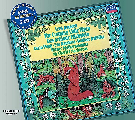 CD - Leos Janacek,Lucia Popp,Eva Randova,Dalibor Jedlicka,Wiener Philharmoniker,Sir Charles Mackerras – The Cunning Little Vixen (Das Schlaue Fuchslein)-2CD
