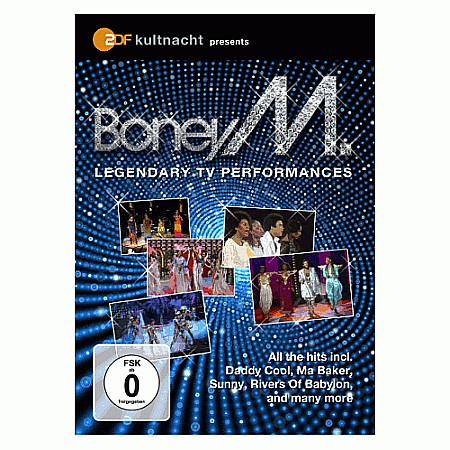 DVD - Boney M-ZDF Kultnacht Presents: Legendary TV Performances (Produced By Frank Farian)-DVD