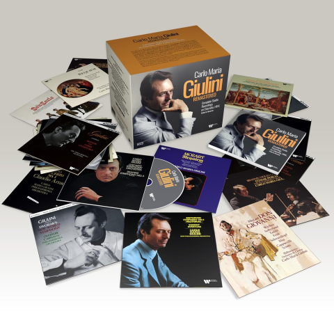 CD - Carlo Maria Giulini - Giulini Remastered  -  Complete Studio Recordings on Columbia, HMV, Pathé & Electrola - 60CD