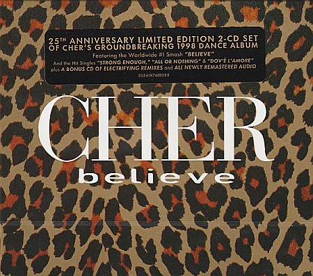 CD - Cher - Believe, Deluxe Edition, Limited Edition, Remastered, 25th Anniversary - 2CD