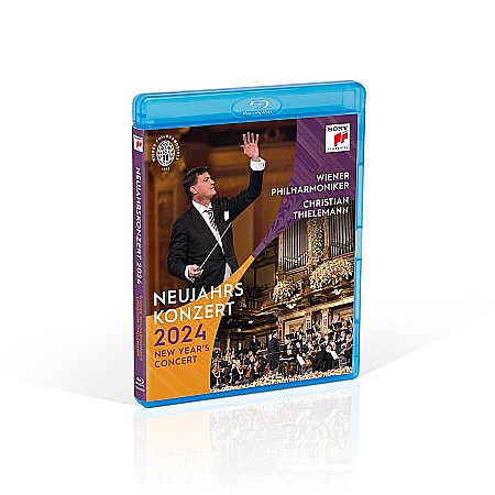 BD Bluray Disc - Christian Thielemann & Wiener Philharmoniker: Neujahrskonzert 2024 / New Year's Concert 2024 - BD