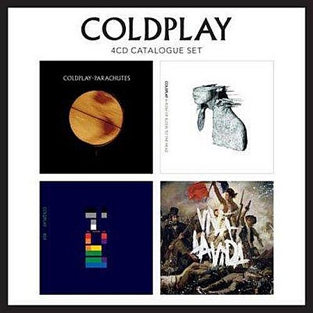 CD - Coldplay-Parachutes / Rush Of Blood / X & Y / Viva La Vida-4CD