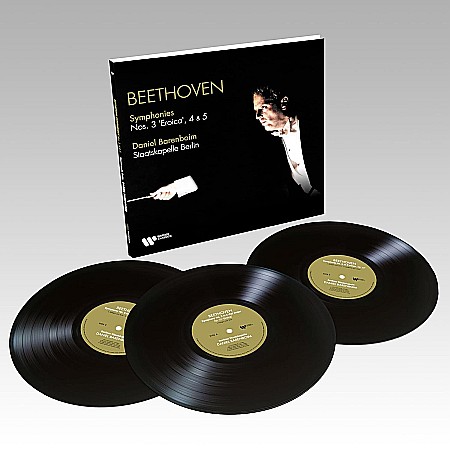 Muzica - Daniel Barenboim - Beethoven: Symphonies 3, 4 & 5 - 3LP