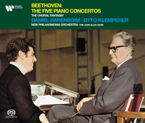 CD - Daniel Barenboim, Otto Klemper - Beethoven: The 5 Piano Concert - 3CD