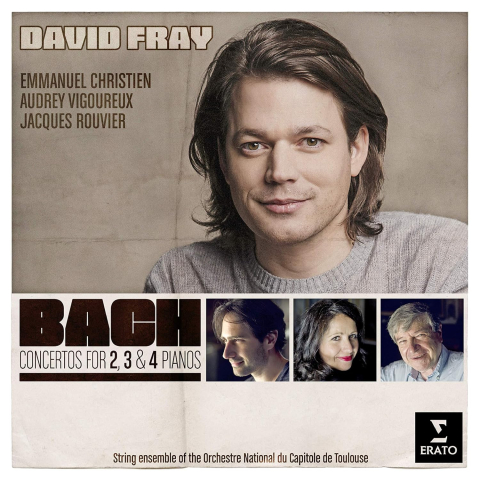 CD - David Fray - Bach: Concertos For 2, 3 And 4 - CD