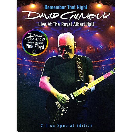 DVD - David Gilmour (from Pink Floyd)-Remember That Night: Live At The Royal Albert Hall-2DVD